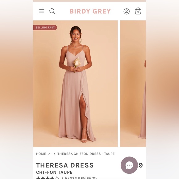 Birdy Grey Dresses & Skirts - Birds Grey Bridesmaid dress- XS